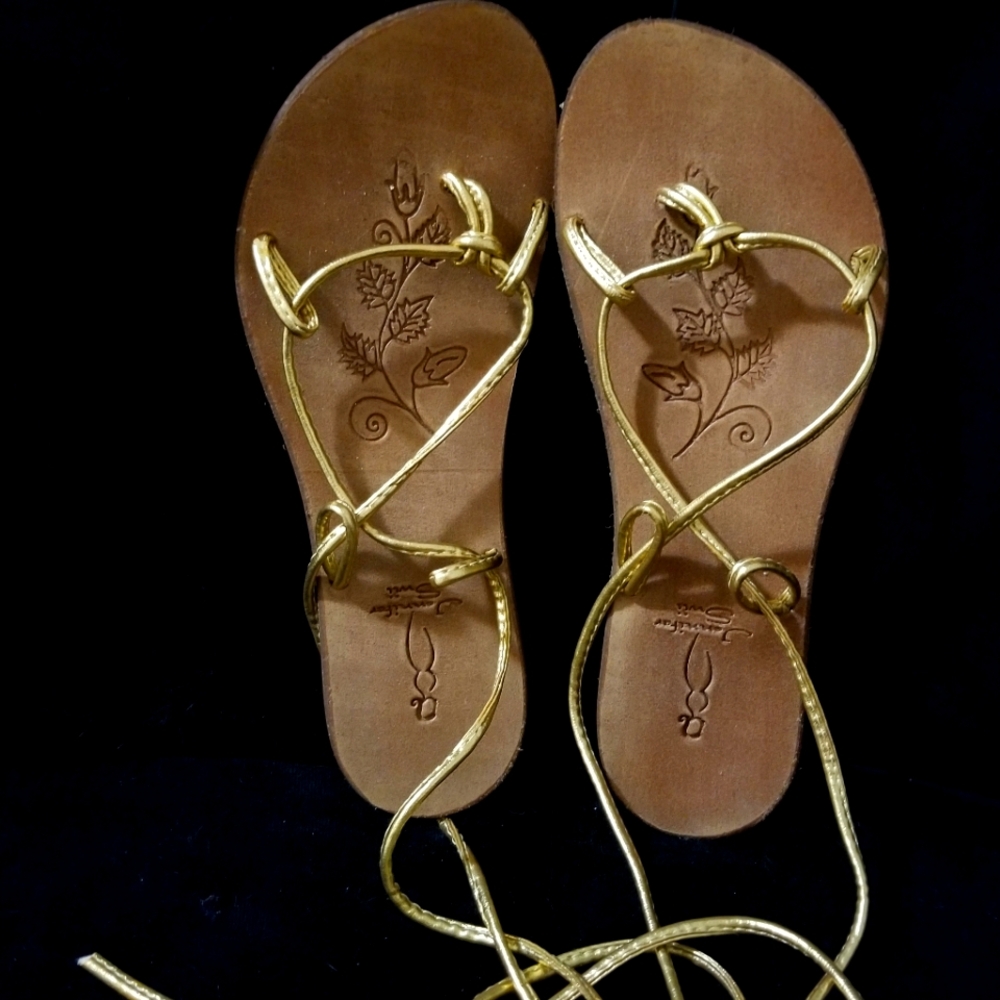 Jennifer Swii (UrbanOutfitters) Strappy Sandals. Size: 8. - Picture 2 of 8